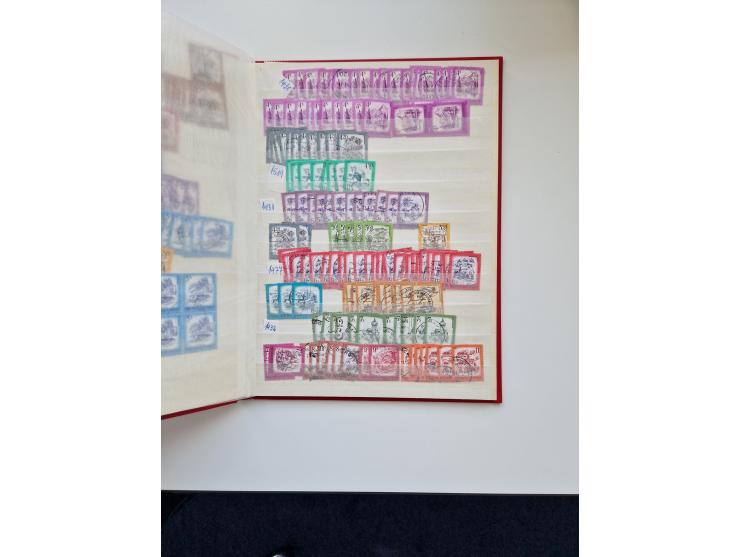 1850/2000 (ca.), umfangreicher gestempelter und postfrischer/ungebrauchter Bestand ab Klassik in elf Alben, Erhaltung von feh