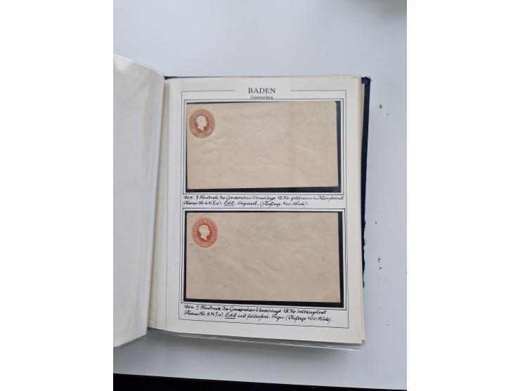 1750/1880 (ca.), umfangreicher Sammlungsbestand von ca. 220 Briefen, Ganzsachen und Postscheinen in unterschiedlicher Erhaltu