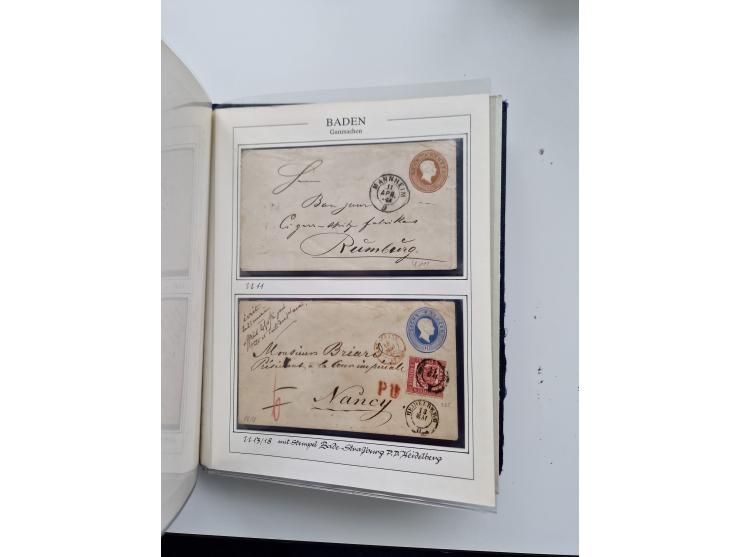 1750/1880 (ca.), umfangreicher Sammlungsbestand von ca. 220 Briefen, Ganzsachen und Postscheinen in unterschiedlicher Erhaltu