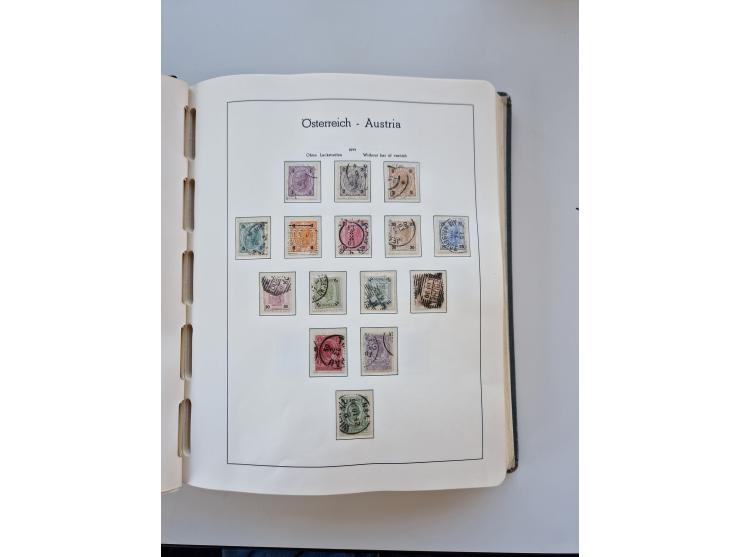 1850/2016, anfangs ungebrauchte/postfrische und gestempelte Sammlung, mit vielen guten Ausgaben, dabei Mi.-Nr. 161-177 gestem