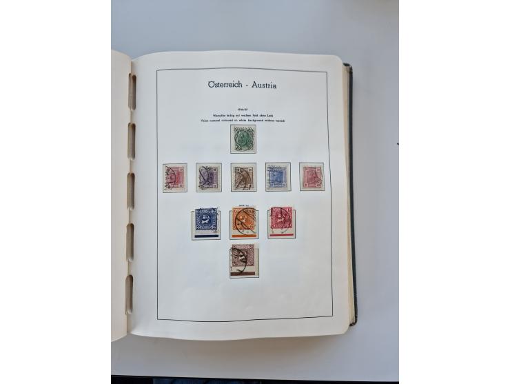 1850/2016, anfangs ungebrauchte/postfrische und gestempelte Sammlung, mit vielen guten Ausgaben, dabei Mi.-Nr. 161-177 gestem