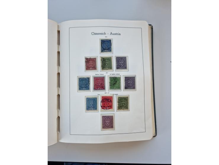 1850/2016, anfangs ungebrauchte/postfrische und gestempelte Sammlung, mit vielen guten Ausgaben, dabei Mi.-Nr. 161-177 gestem