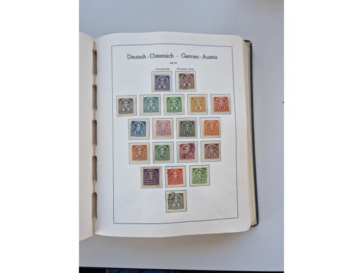 1850/2016, anfangs ungebrauchte/postfrische und gestempelte Sammlung, mit vielen guten Ausgaben, dabei Mi.-Nr. 161-177 gestem