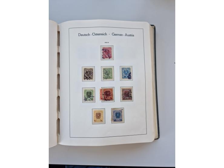 1850/2016, anfangs ungebrauchte/postfrische und gestempelte Sammlung, mit vielen guten Ausgaben, dabei Mi.-Nr. 161-177 gestem