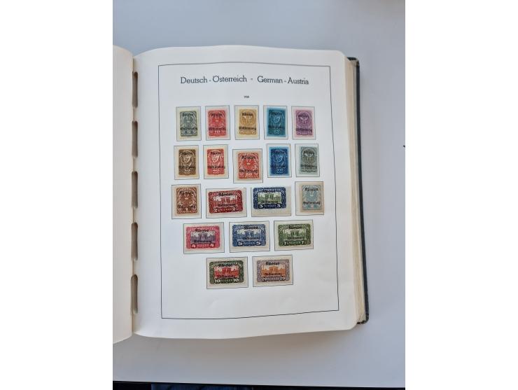 1850/2016, anfangs ungebrauchte/postfrische und gestempelte Sammlung, mit vielen guten Ausgaben, dabei Mi.-Nr. 161-177 gestem