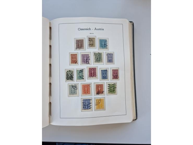 1850/2016, anfangs ungebrauchte/postfrische und gestempelte Sammlung, mit vielen guten Ausgaben, dabei Mi.-Nr. 161-177 gestem