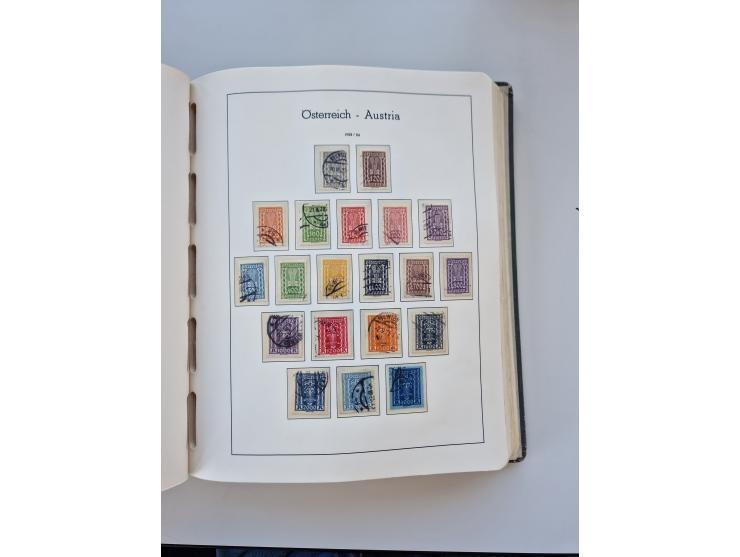 1850/2016, anfangs ungebrauchte/postfrische und gestempelte Sammlung, mit vielen guten Ausgaben, dabei Mi.-Nr. 161-177 gestem