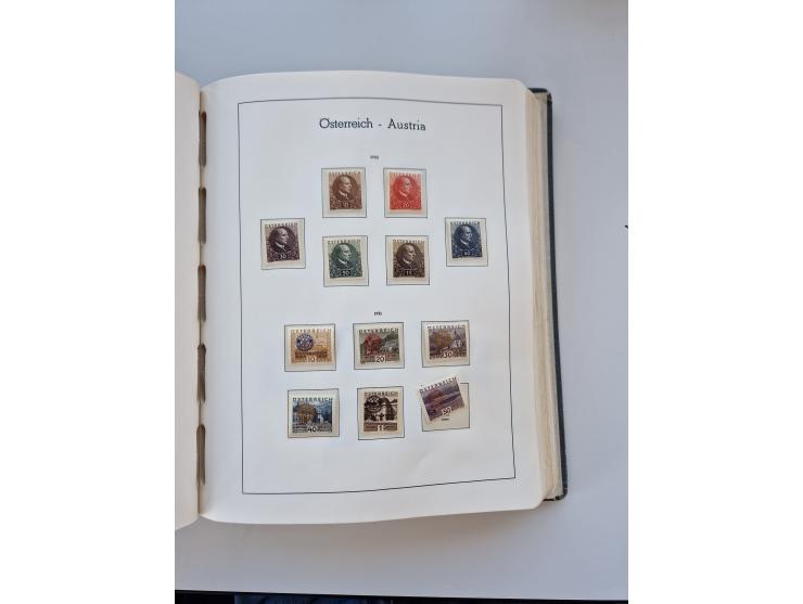 1850/2016, anfangs ungebrauchte/postfrische und gestempelte Sammlung, mit vielen guten Ausgaben, dabei Mi.-Nr. 161-177 gestem