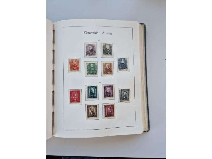 1850/2016, anfangs ungebrauchte/postfrische und gestempelte Sammlung, mit vielen guten Ausgaben, dabei Mi.-Nr. 161-177 gestem