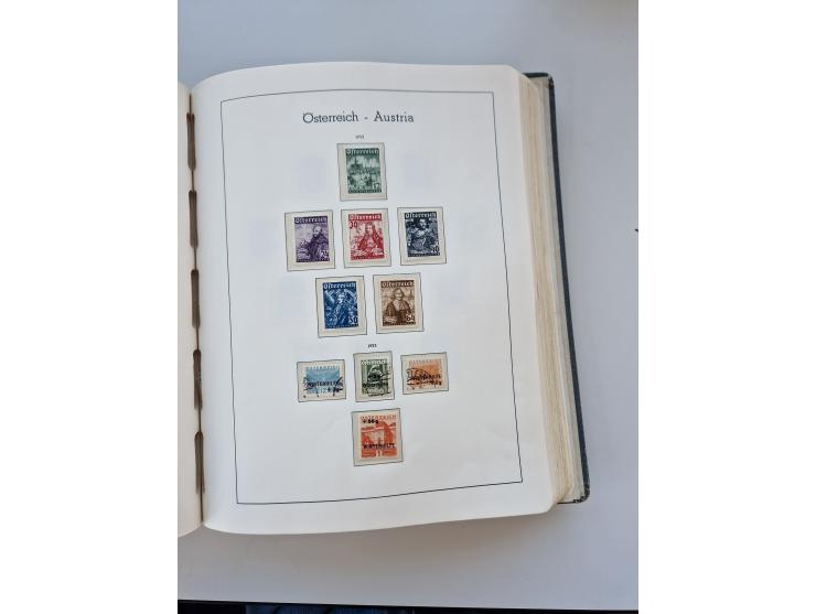 1850/2016, anfangs ungebrauchte/postfrische und gestempelte Sammlung, mit vielen guten Ausgaben, dabei Mi.-Nr. 161-177 gestem