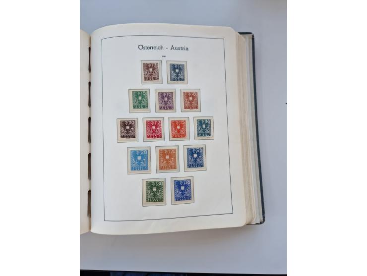 1850/2016, anfangs ungebrauchte/postfrische und gestempelte Sammlung, mit vielen guten Ausgaben, dabei Mi.-Nr. 161-177 gestem