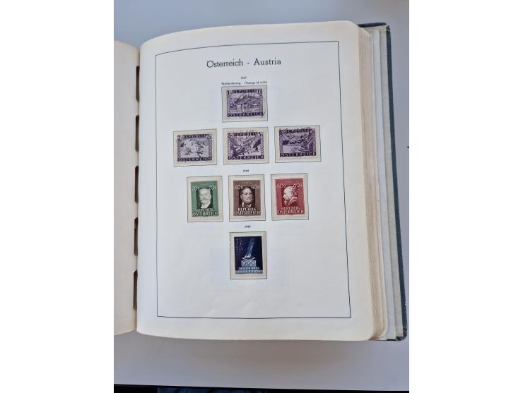 1850/2016, anfangs ungebrauchte/postfrische und gestempelte Sammlung, mit vielen guten Ausgaben, dabei Mi.-Nr. 161-177 gestem