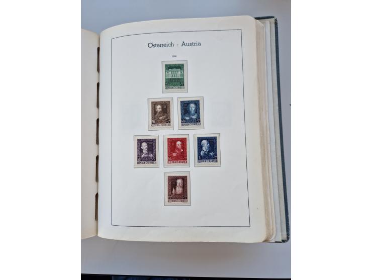 1850/2016, anfangs ungebrauchte/postfrische und gestempelte Sammlung, mit vielen guten Ausgaben, dabei Mi.-Nr. 161-177 gestem