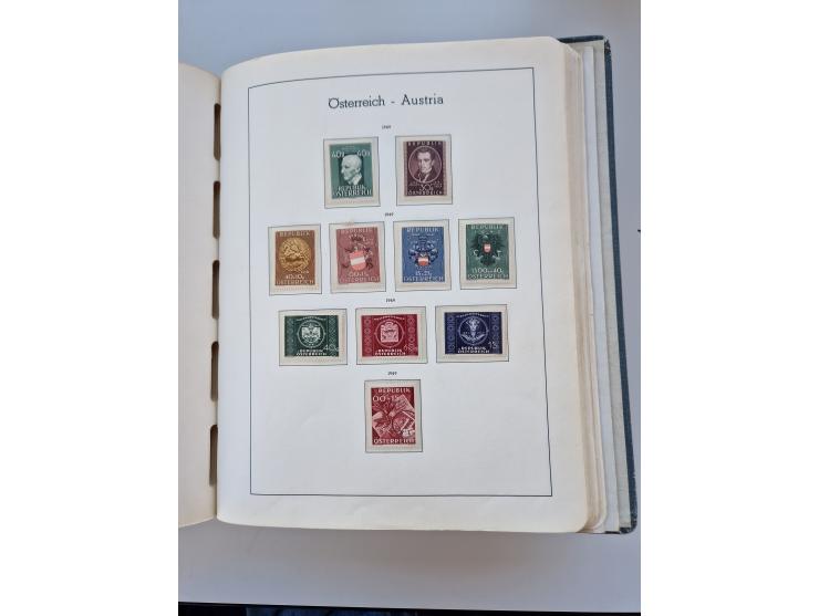 1850/2016, anfangs ungebrauchte/postfrische und gestempelte Sammlung, mit vielen guten Ausgaben, dabei Mi.-Nr. 161-177 gestem