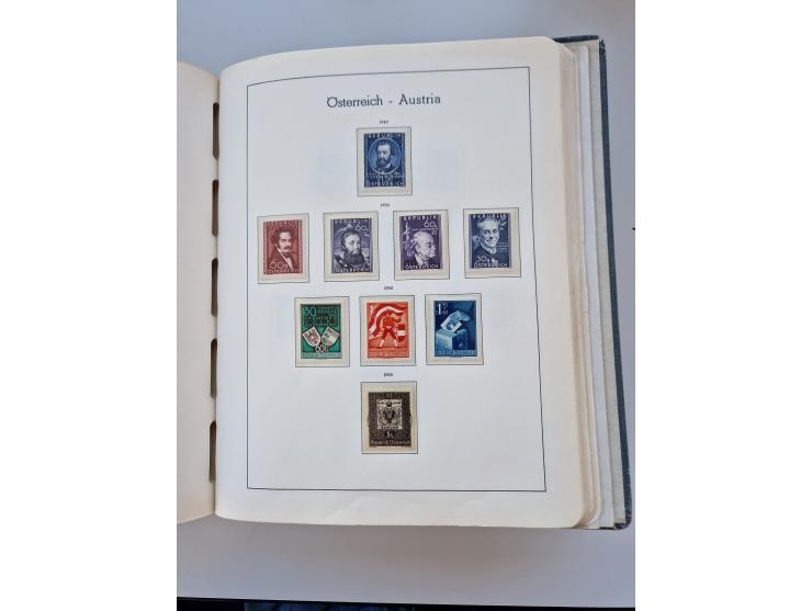 1850/2016, anfangs ungebrauchte/postfrische und gestempelte Sammlung, mit vielen guten Ausgaben, dabei Mi.-Nr. 161-177 gestem