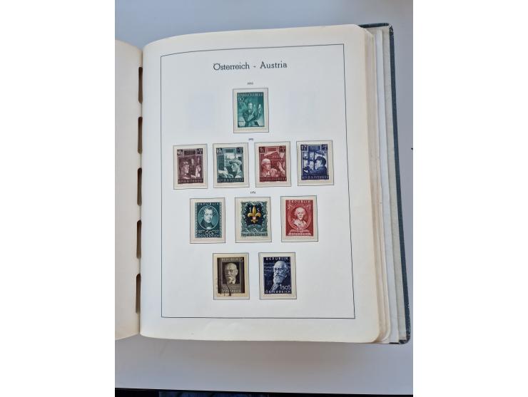 1850/2016, anfangs ungebrauchte/postfrische und gestempelte Sammlung, mit vielen guten Ausgaben, dabei Mi.-Nr. 161-177 gestem