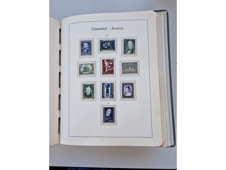 1850/2016, anfangs ungebrauchte/postfrische und gestempelte Sammlung, mit vielen guten Ausgaben, dabei Mi.-Nr. 161-177 gestem