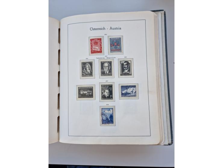 1850/2016, anfangs ungebrauchte/postfrische und gestempelte Sammlung, mit vielen guten Ausgaben, dabei Mi.-Nr. 161-177 gestem