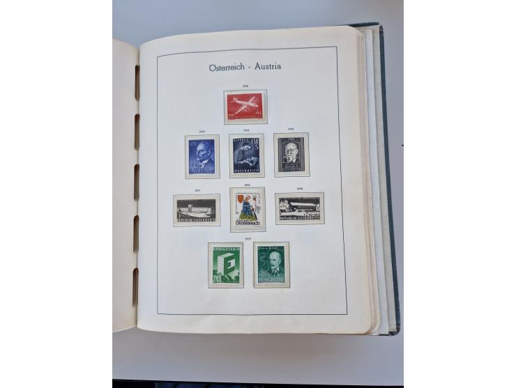 1850/2016, anfangs ungebrauchte/postfrische und gestempelte Sammlung, mit vielen guten Ausgaben, dabei Mi.-Nr. 161-177 gestem