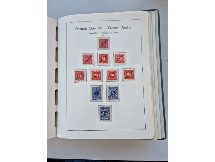 1850/2016, anfangs ungebrauchte/postfrische und gestempelte Sammlung, mit vielen guten Ausgaben, dabei Mi.-Nr. 161-177 gestem