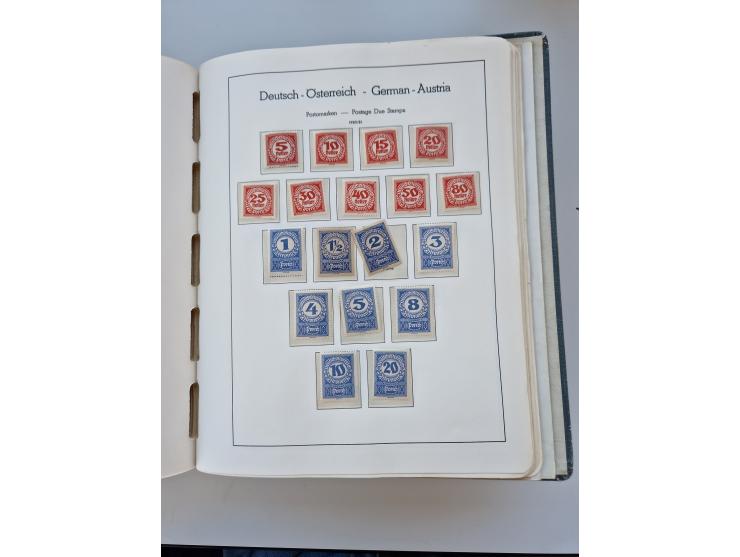 1850/2016, anfangs ungebrauchte/postfrische und gestempelte Sammlung, mit vielen guten Ausgaben, dabei Mi.-Nr. 161-177 gestem