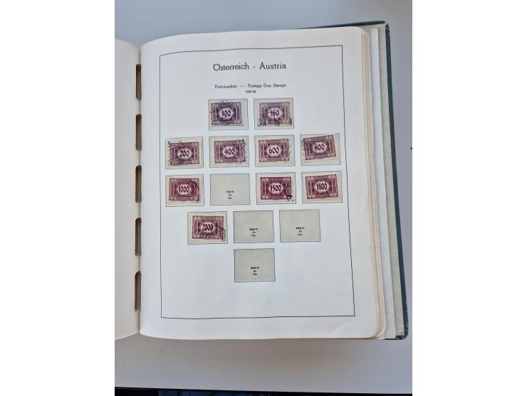 1850/2016, anfangs ungebrauchte/postfrische und gestempelte Sammlung, mit vielen guten Ausgaben, dabei Mi.-Nr. 161-177 gestem