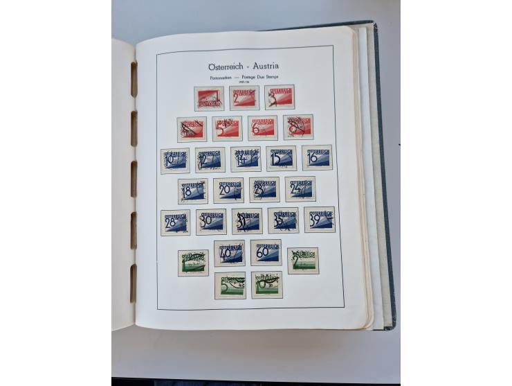 1850/2016, anfangs ungebrauchte/postfrische und gestempelte Sammlung, mit vielen guten Ausgaben, dabei Mi.-Nr. 161-177 gestem