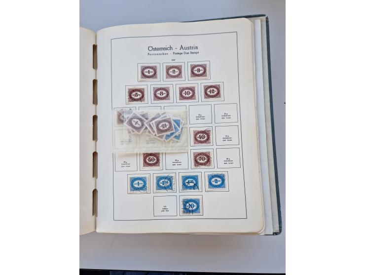 1850/2016, anfangs ungebrauchte/postfrische und gestempelte Sammlung, mit vielen guten Ausgaben, dabei Mi.-Nr. 161-177 gestem