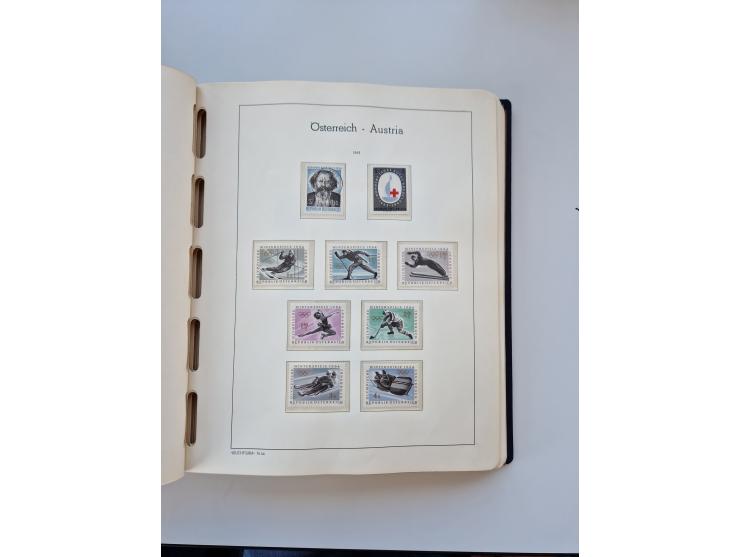 1850/2016, anfangs ungebrauchte/postfrische und gestempelte Sammlung, mit vielen guten Ausgaben, dabei Mi.-Nr. 161-177 gestem