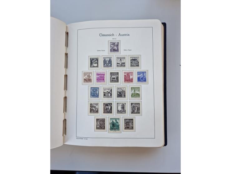 1850/2016, anfangs ungebrauchte/postfrische und gestempelte Sammlung, mit vielen guten Ausgaben, dabei Mi.-Nr. 161-177 gestem