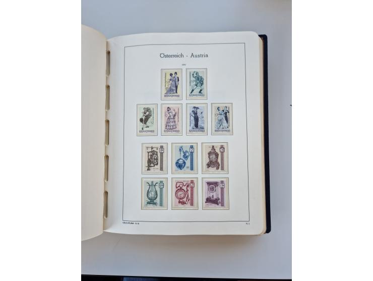 1850/2016, anfangs ungebrauchte/postfrische und gestempelte Sammlung, mit vielen guten Ausgaben, dabei Mi.-Nr. 161-177 gestem