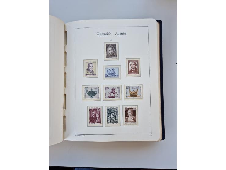 1850/2016, anfangs ungebrauchte/postfrische und gestempelte Sammlung, mit vielen guten Ausgaben, dabei Mi.-Nr. 161-177 gestem