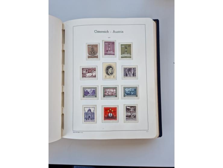 1850/2016, anfangs ungebrauchte/postfrische und gestempelte Sammlung, mit vielen guten Ausgaben, dabei Mi.-Nr. 161-177 gestem