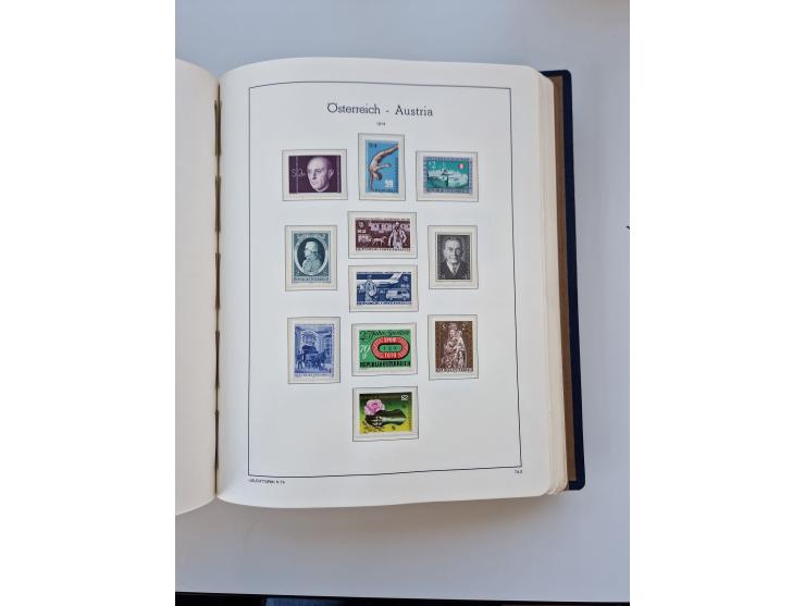 1850/2016, anfangs ungebrauchte/postfrische und gestempelte Sammlung, mit vielen guten Ausgaben, dabei Mi.-Nr. 161-177 gestem