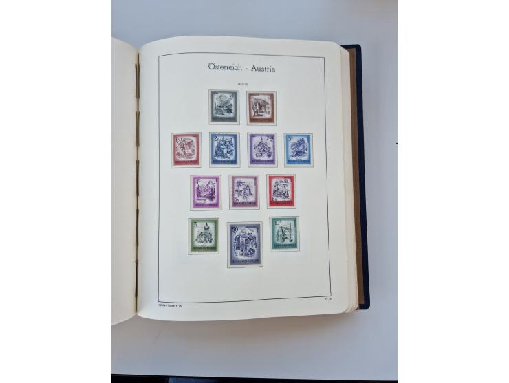 1850/2016, anfangs ungebrauchte/postfrische und gestempelte Sammlung, mit vielen guten Ausgaben, dabei Mi.-Nr. 161-177 gestem