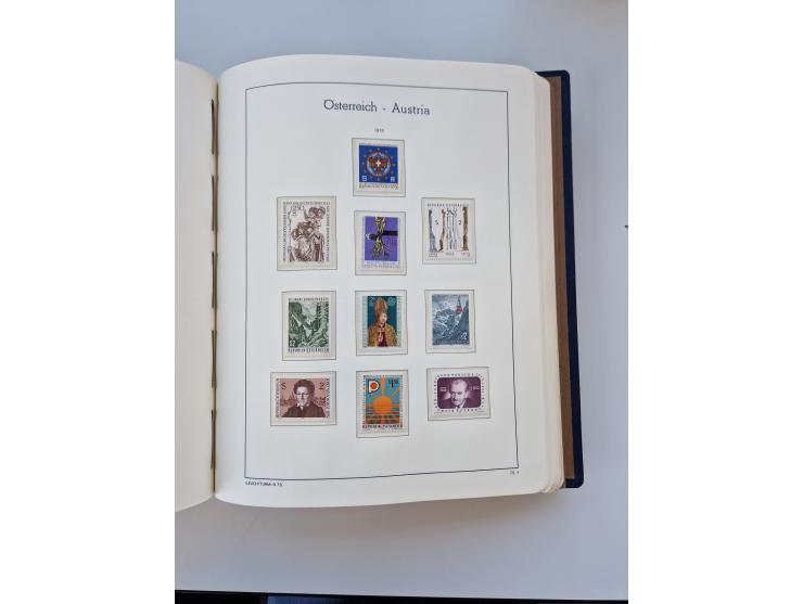 1850/2016, anfangs ungebrauchte/postfrische und gestempelte Sammlung, mit vielen guten Ausgaben, dabei Mi.-Nr. 161-177 gestem