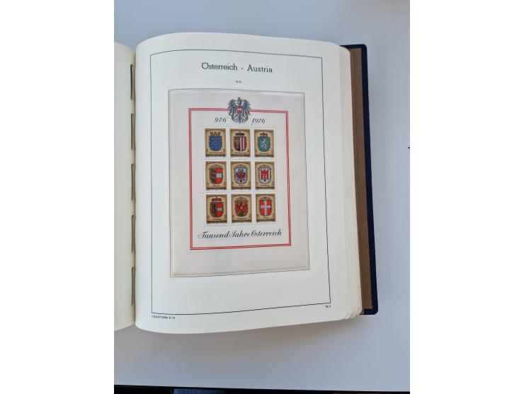 1850/2016, anfangs ungebrauchte/postfrische und gestempelte Sammlung, mit vielen guten Ausgaben, dabei Mi.-Nr. 161-177 gestem