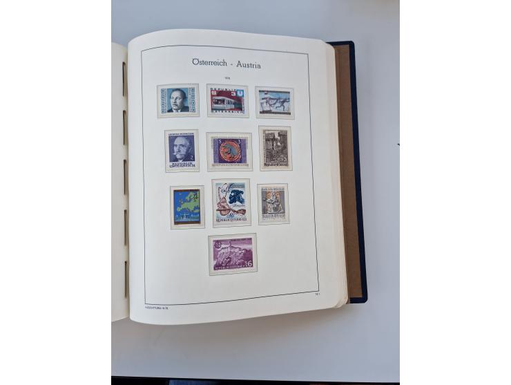 1850/2016, anfangs ungebrauchte/postfrische und gestempelte Sammlung, mit vielen guten Ausgaben, dabei Mi.-Nr. 161-177 gestem