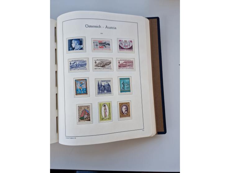 1850/2016, anfangs ungebrauchte/postfrische und gestempelte Sammlung, mit vielen guten Ausgaben, dabei Mi.-Nr. 161-177 gestem