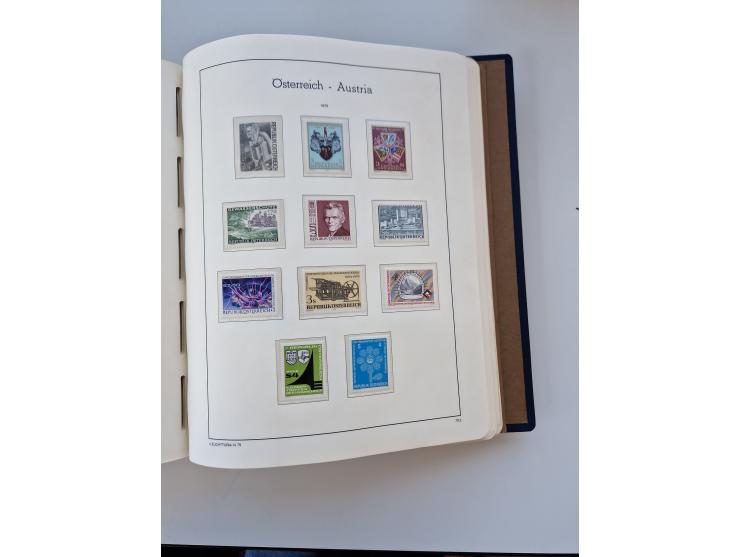 1850/2016, anfangs ungebrauchte/postfrische und gestempelte Sammlung, mit vielen guten Ausgaben, dabei Mi.-Nr. 161-177 gestem