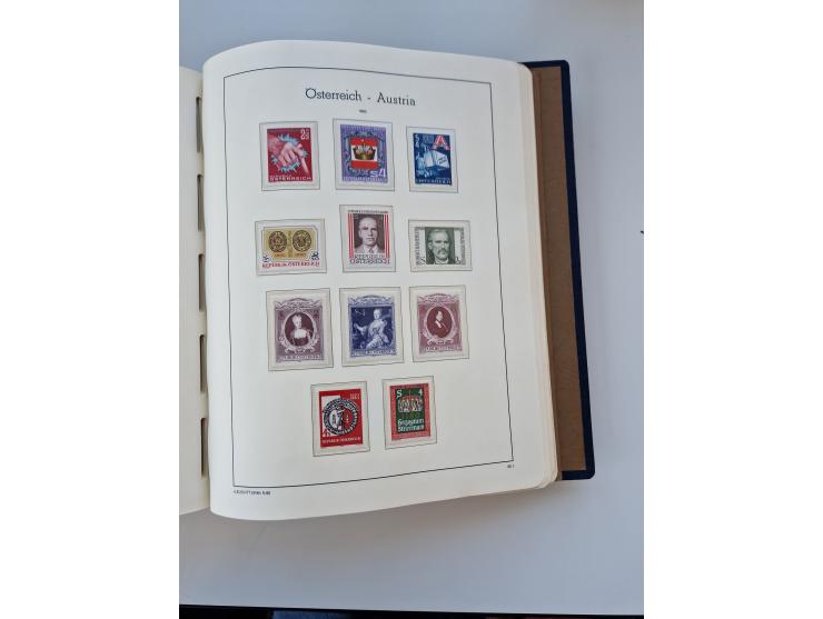 1850/2016, anfangs ungebrauchte/postfrische und gestempelte Sammlung, mit vielen guten Ausgaben, dabei Mi.-Nr. 161-177 gestem