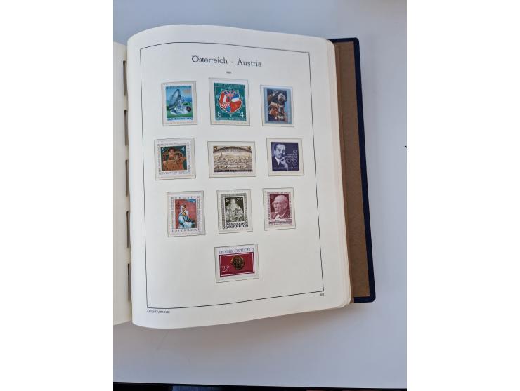 1850/2016, anfangs ungebrauchte/postfrische und gestempelte Sammlung, mit vielen guten Ausgaben, dabei Mi.-Nr. 161-177 gestem