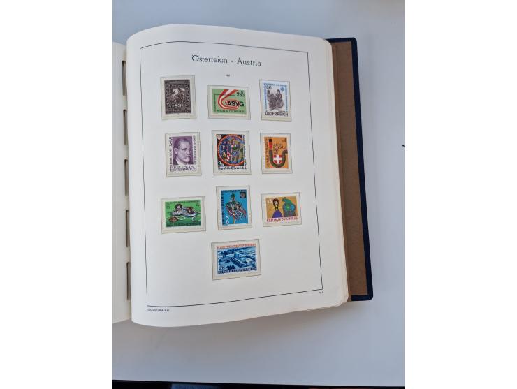 1850/2016, anfangs ungebrauchte/postfrische und gestempelte Sammlung, mit vielen guten Ausgaben, dabei Mi.-Nr. 161-177 gestem