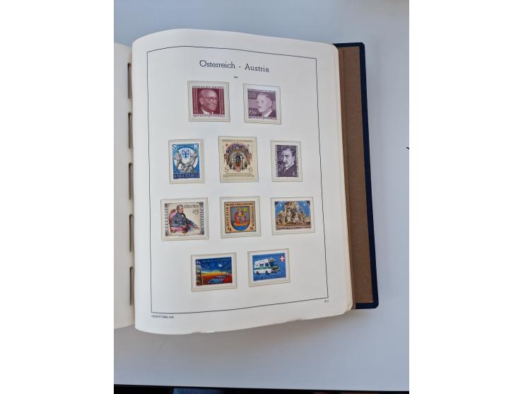 1850/2016, anfangs ungebrauchte/postfrische und gestempelte Sammlung, mit vielen guten Ausgaben, dabei Mi.-Nr. 161-177 gestem