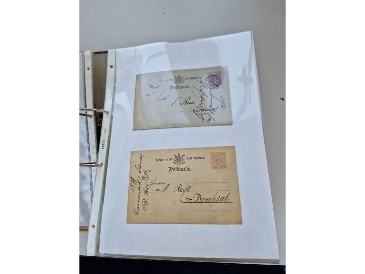 1870/2010 (ca.), Bruchsal und Umgebung, umfangreiche Heimatsammlung in 39 Ringordnern etwas unkonventionell, aber nichtsdesto