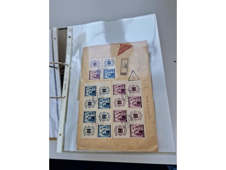 1870/2010 (ca.), Bruchsal und Umgebung, umfangreiche Heimatsammlung in 39 Ringordnern etwas unkonventionell, aber nichtsdesto