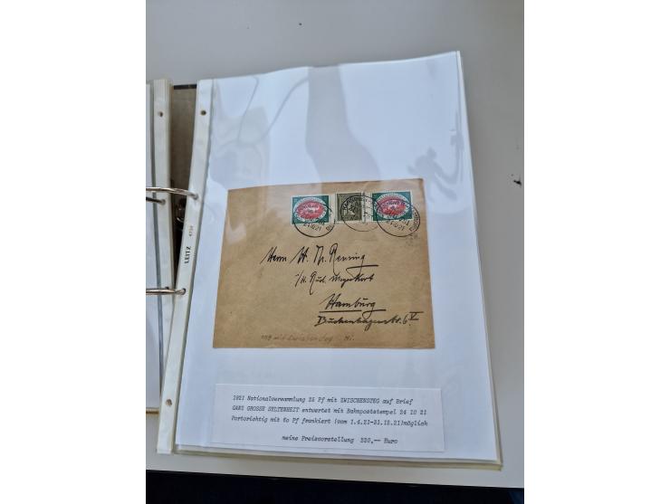 1870/2010 (ca.), Bruchsal und Umgebung, umfangreiche Heimatsammlung in 39 Ringordnern etwas unkonventionell, aber nichtsdesto