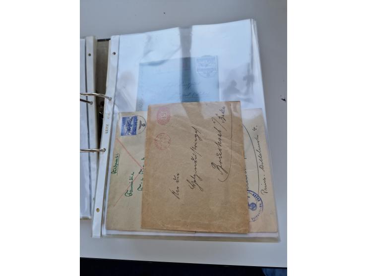 1870/2010 (ca.), Bruchsal und Umgebung, umfangreiche Heimatsammlung in 39 Ringordnern etwas unkonventionell, aber nichtsdesto