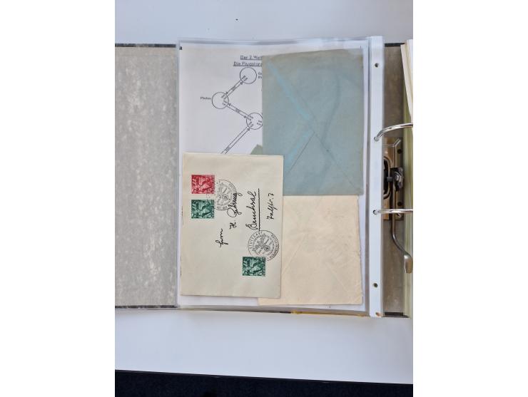 1870/2010 (ca.), Bruchsal und Umgebung, umfangreiche Heimatsammlung in 39 Ringordnern etwas unkonventionell, aber nichtsdesto