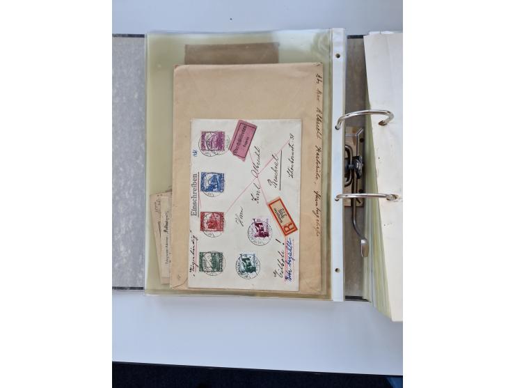 1870/2010 (ca.), Bruchsal und Umgebung, umfangreiche Heimatsammlung in 39 Ringordnern etwas unkonventionell, aber nichtsdesto